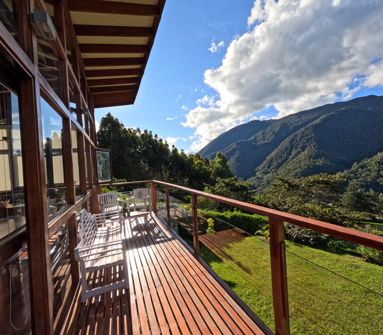 Oxachacos - terraza y valle