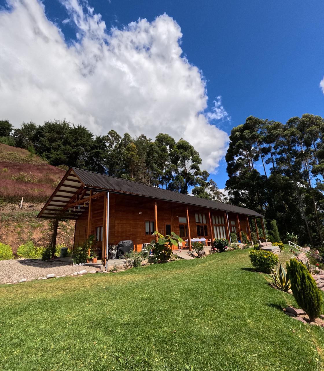 Oxachacos - jardín y casa